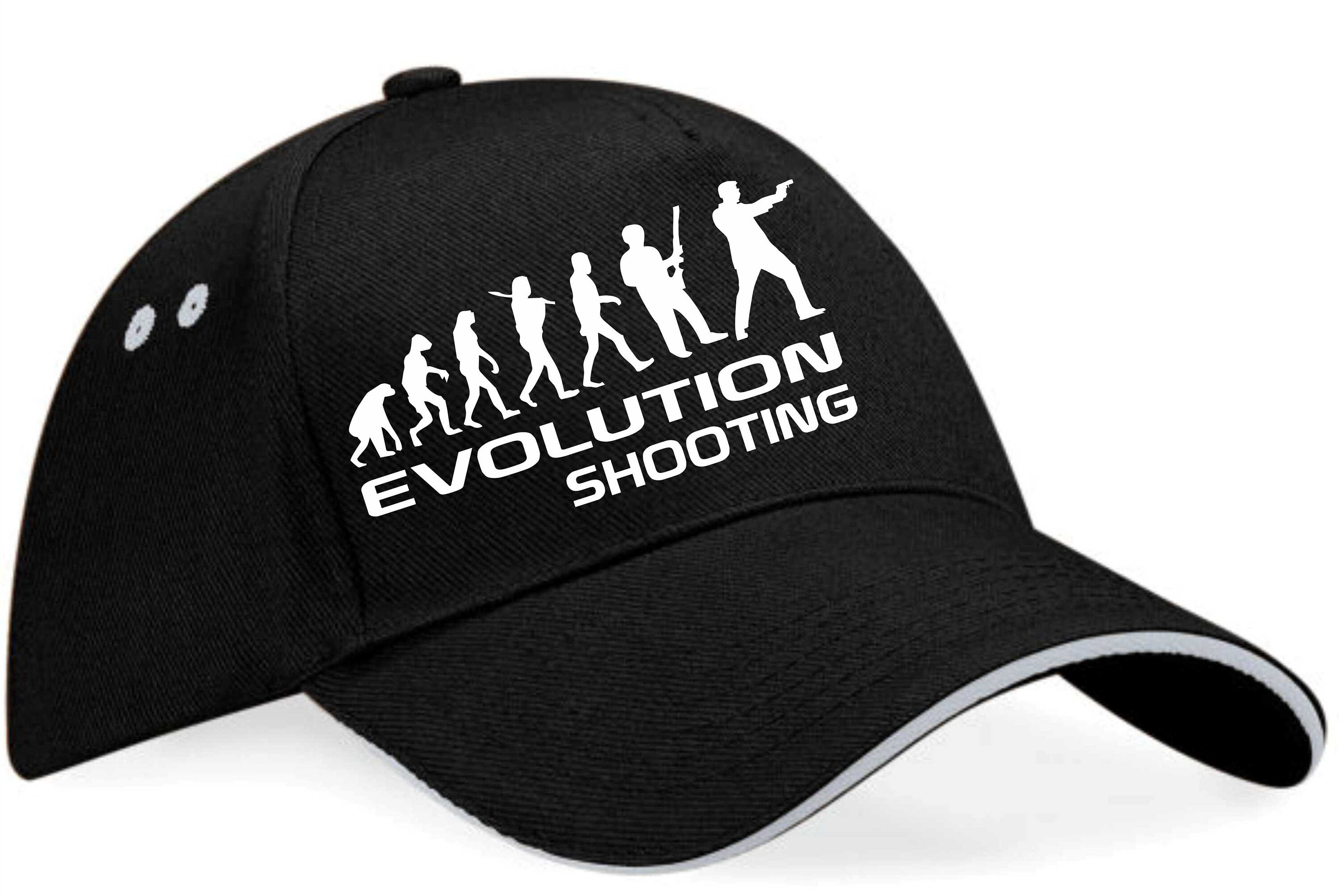 Print4u Evolution of Shooting Baseball Cap Clay Pigeonbirthday Etsy