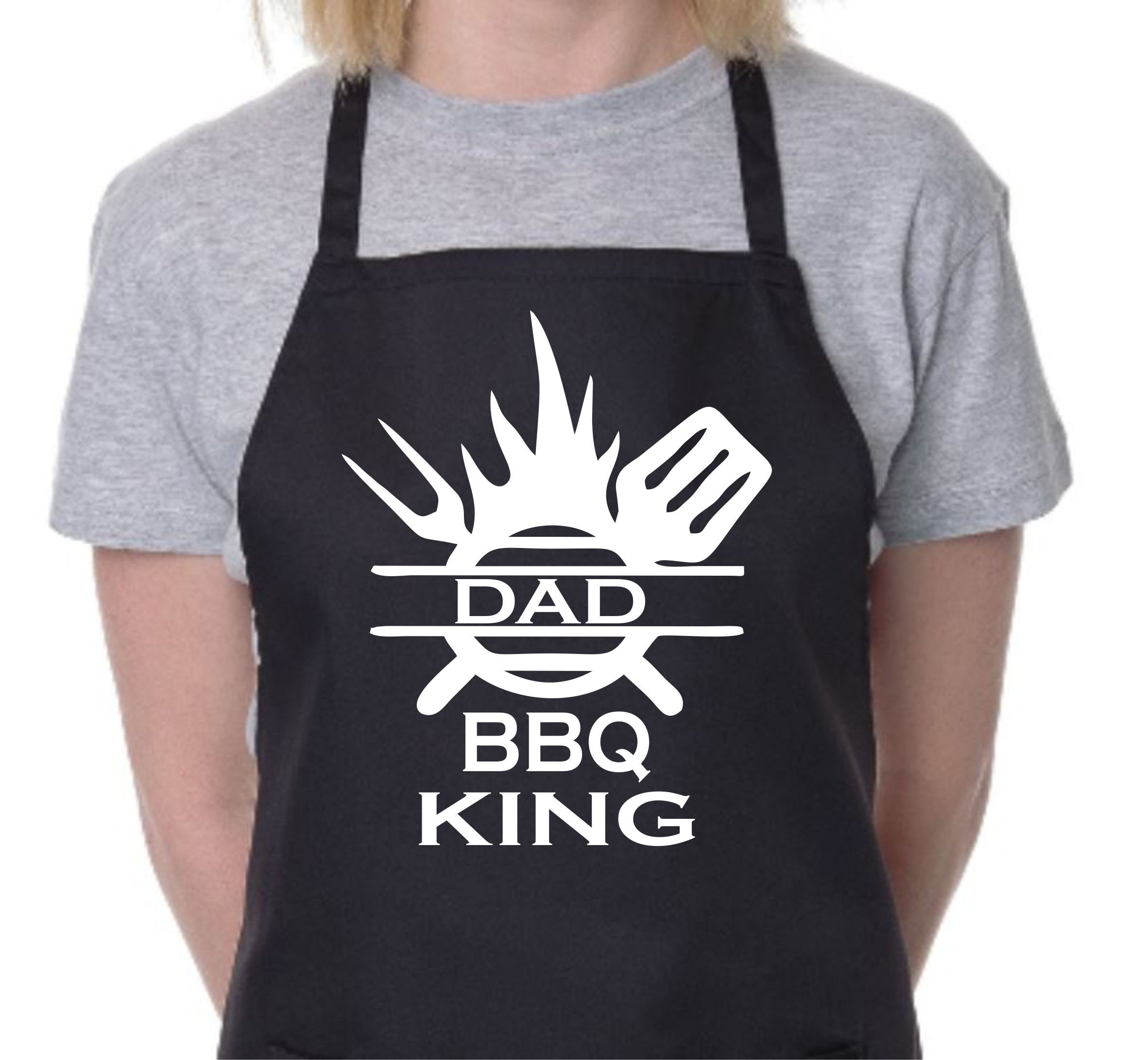 Grembiule Da Barbecue "Grillin' & Chillin'" – Regalo Divertente Per Chef E Cuochi, Taglia Unica