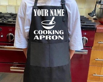 Personalized Childs Cooking Apron, Funny Novelty Baking Gift