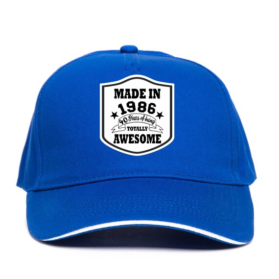 Gorro De 40 Cumpleaños: Regalo Original Y Divertido Para Hombres Y Mujeres - Diseño Negro