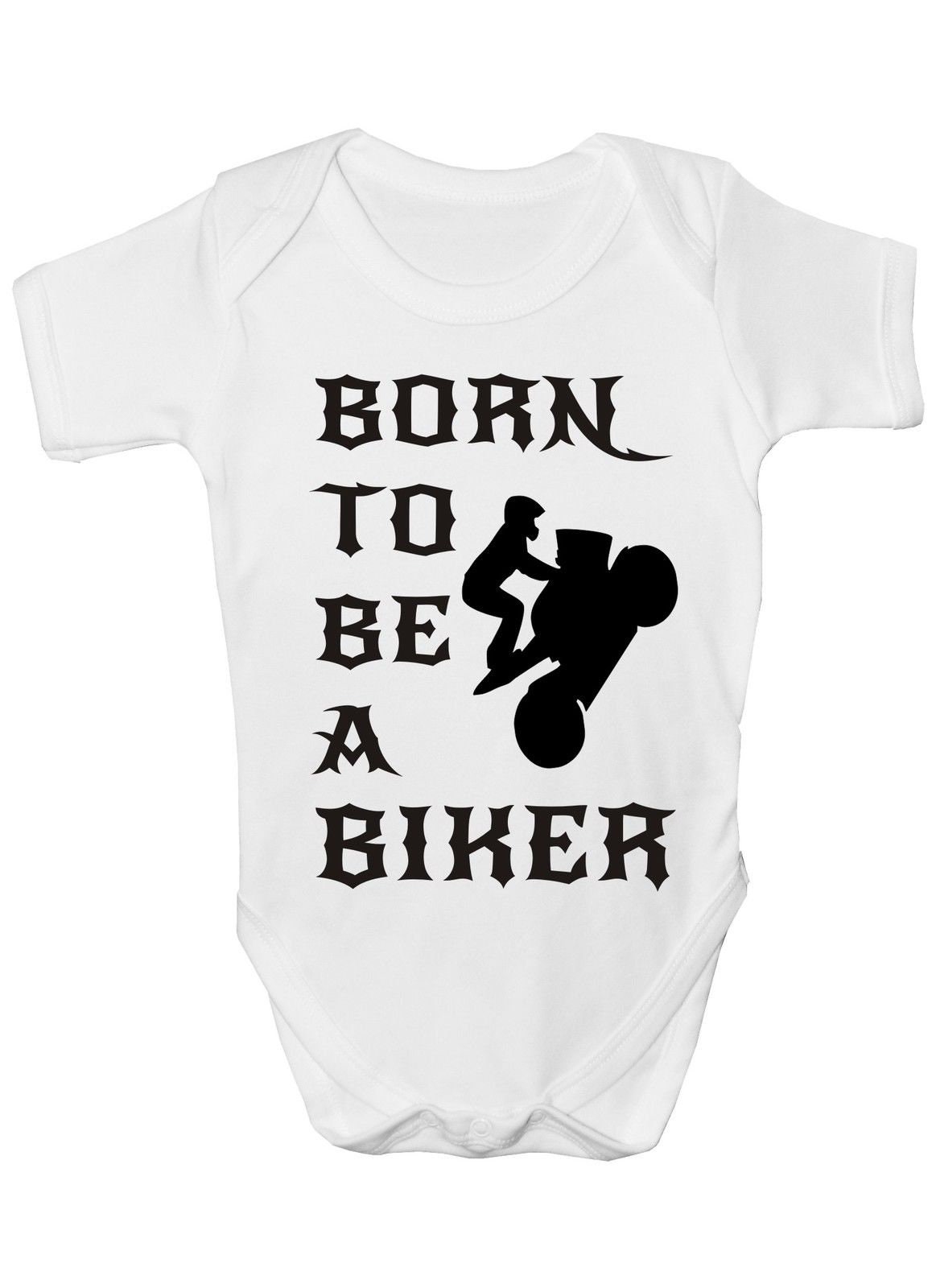 Born to Be A Biker Motorbike Baby Onesie Vest Baby Clothing Etsy