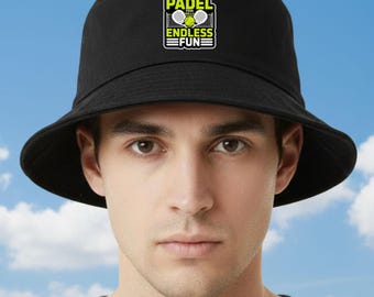 Father's Day Padel 4 Walls Endless Fun Bucket Hat Fun Birthday Gift