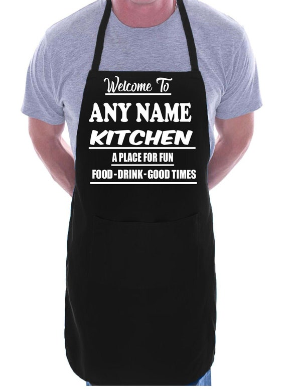 Delantal Negro Regalo Cocina Delantal Personalizado Maiz Tra De La Delantal Negro Regalo Cocina Delantal Personalizado Maiz Tra De La