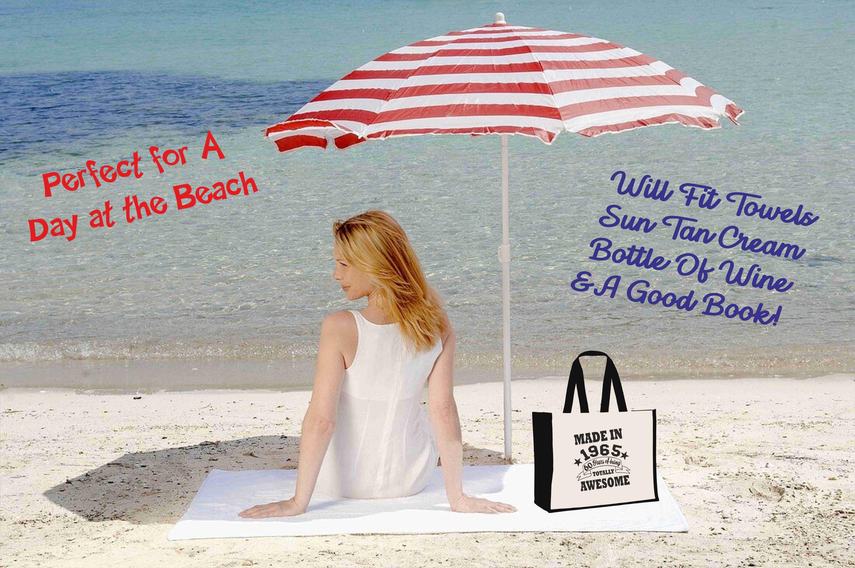 Zidoley 60e Anniversaire Pour Les Femmes 1965 Sac Fourre-tout