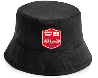 England Bucket Hat: Organic Cotton, UPF50+ Sun Protection, UK Made