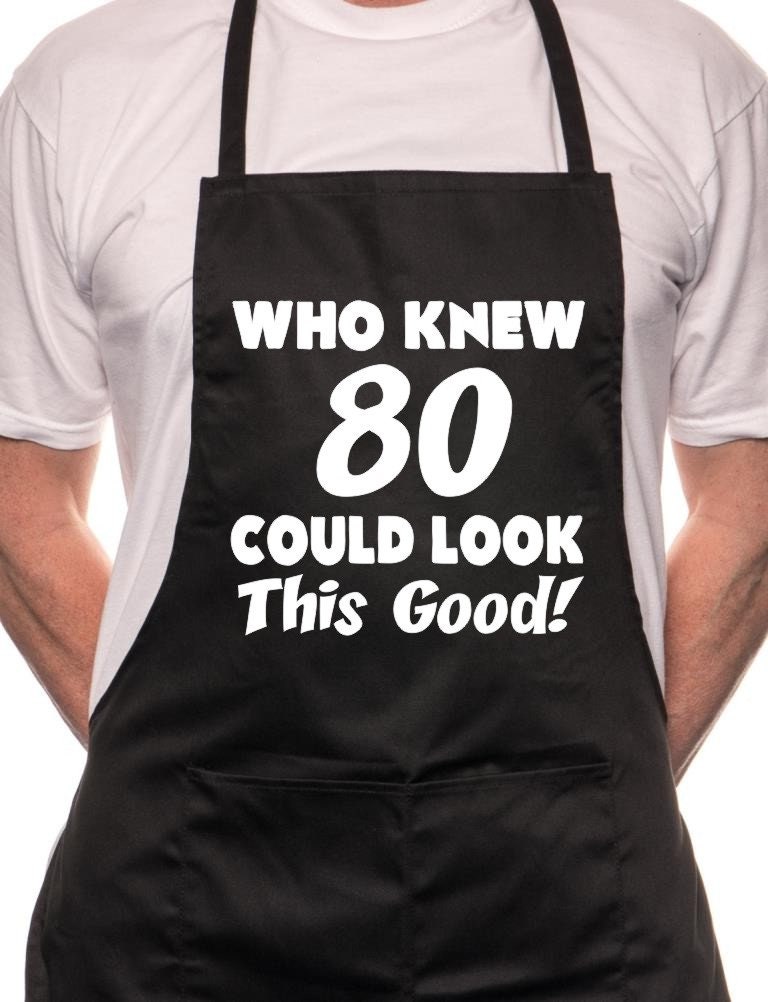 Made In 1939 80th Birthday BBQ Cooking Funny Novelty Apron 