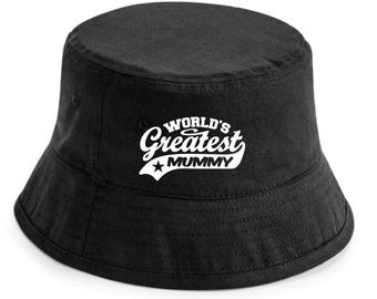 Print4U Bucket Hat Greatest Mommy Birthday Mother's Day Present Gift for Her