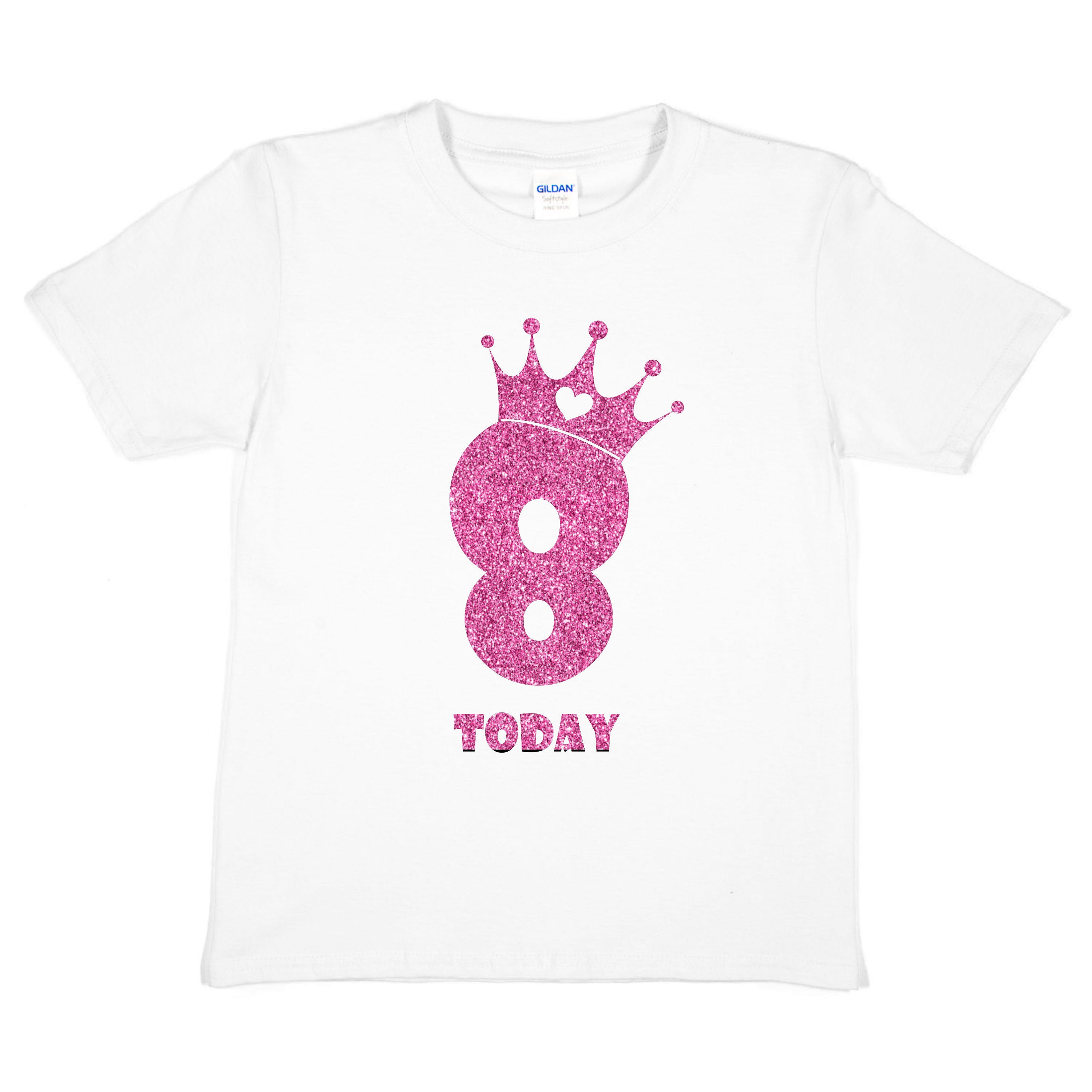 T-shirt NKY Manches Longues Fille Taille 8 Ans - Blanc, Très Bon État Occasion
