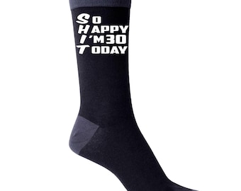 30th Birthday Socks | Novelty Gift for Men