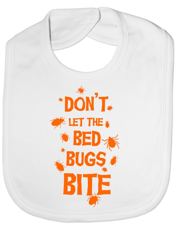 Don't Let Bed Bugs Bite Halloween Funny Feeding Bib New | Etsy