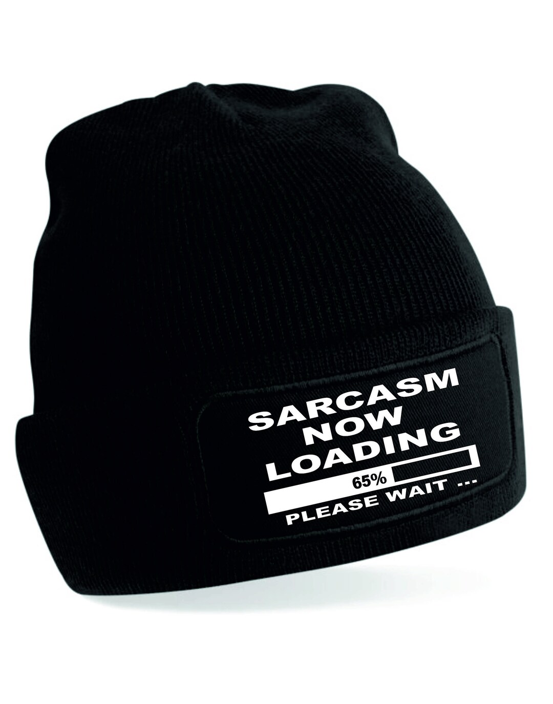 Sarcasm Loading Beanie Hat, Funny Novelty Gift - Etsy