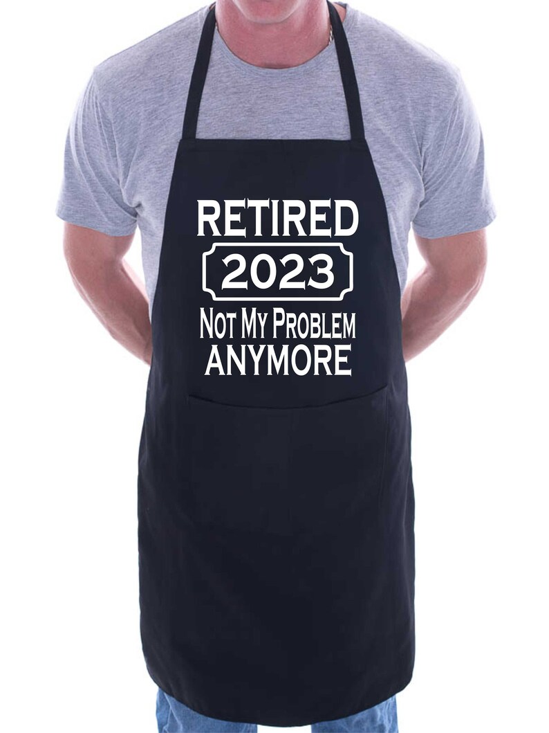 Print4u I Retired in 2023 Retirement Gift BBQ Cooking Unisex Etsy UK