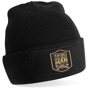 Print4U  I've Become Grumpy Old Man Beanie Hat Funny Men's Birthday Gift