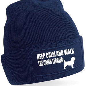 Cairn Terrier Beanie Hat: Dog Lover Gift