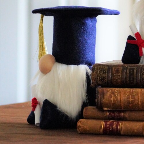 Graduation Gnome With Diploma. Perfect 