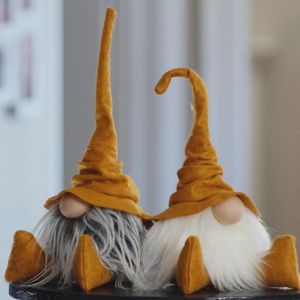 Wizard Gnome for book lovers, Teacher gift, cottage dorm companion
