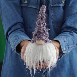 Spring summer gnome, Lavender gnome, Lilac lovers, Modern farmhouse decor,  Scandinavian gnome,