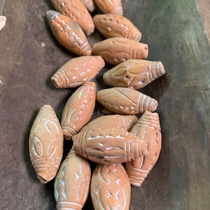 African Clay Mali Dogon Beads