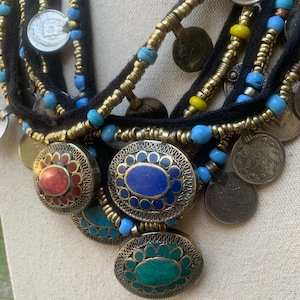 Vintage Middle Eastern Coin Necklaces 1