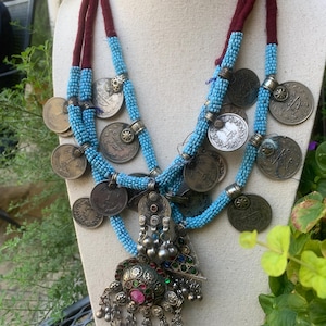 Vintage Middle Eastern Coin Necklace 2