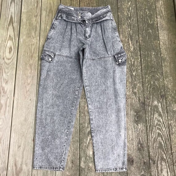 Vintage 90s Zeppelin Black Wash Baggy hip Jeans