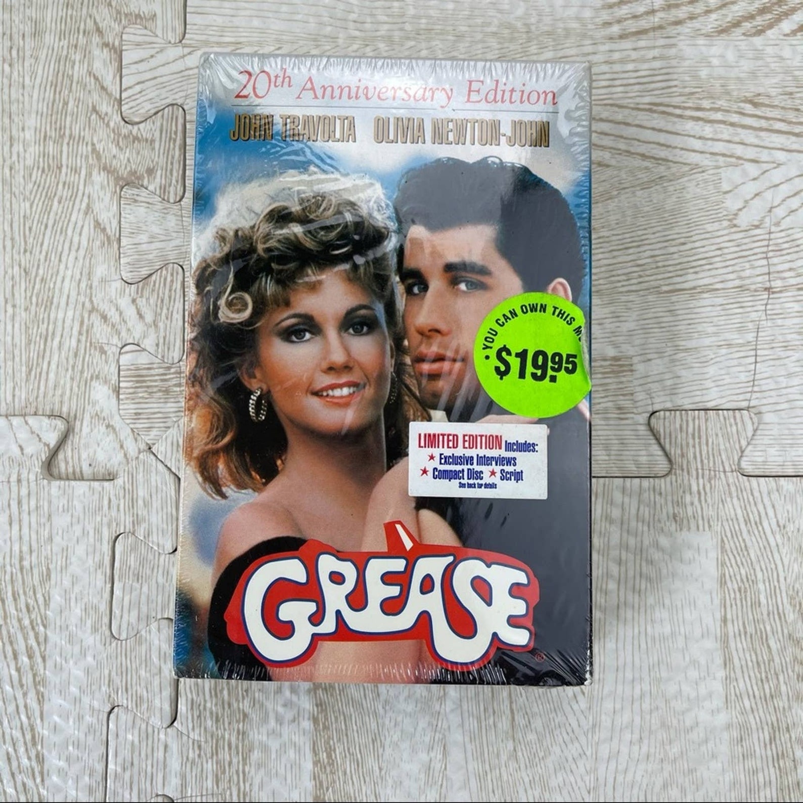 New NOS DS 1990s Grease VHS Movie Tape Sealed Etsy