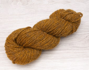 DESTASH Hand dyed wool yarn Dundaga 3/2 like a tweed. Super bulky latvian wool yarn