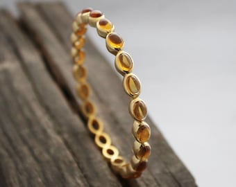 Natural Citrine Bangle, Bangle Bracelet for Woman, Gift for Wife, Bridesmaid Gift, Engagement ornaments, Handmade gift, handmade jewellery