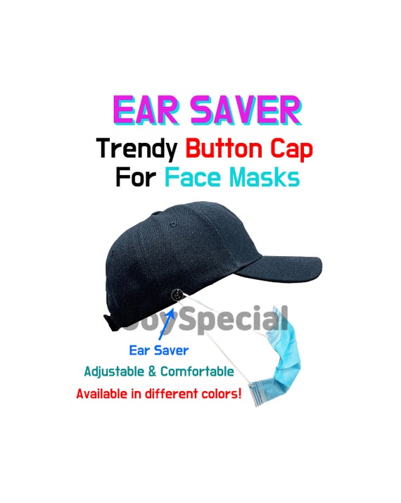 Ear Saver Trendy Baseball Cap 7 Different Colors Etsy