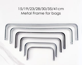 Metal frame / hardware for doctor bag with screws (30cm/35cm/41cm)