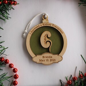 Happy Kidneyversary Kidney Transplant Anniversary Necklace...