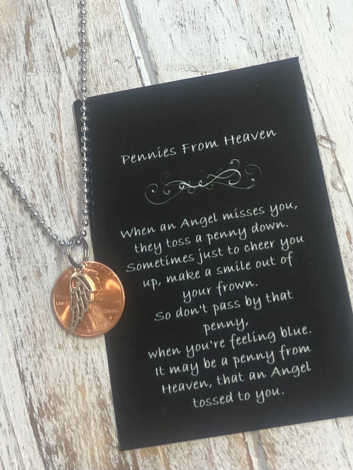 Pennies From Heaven Necklace Penny From Heaven Necklace