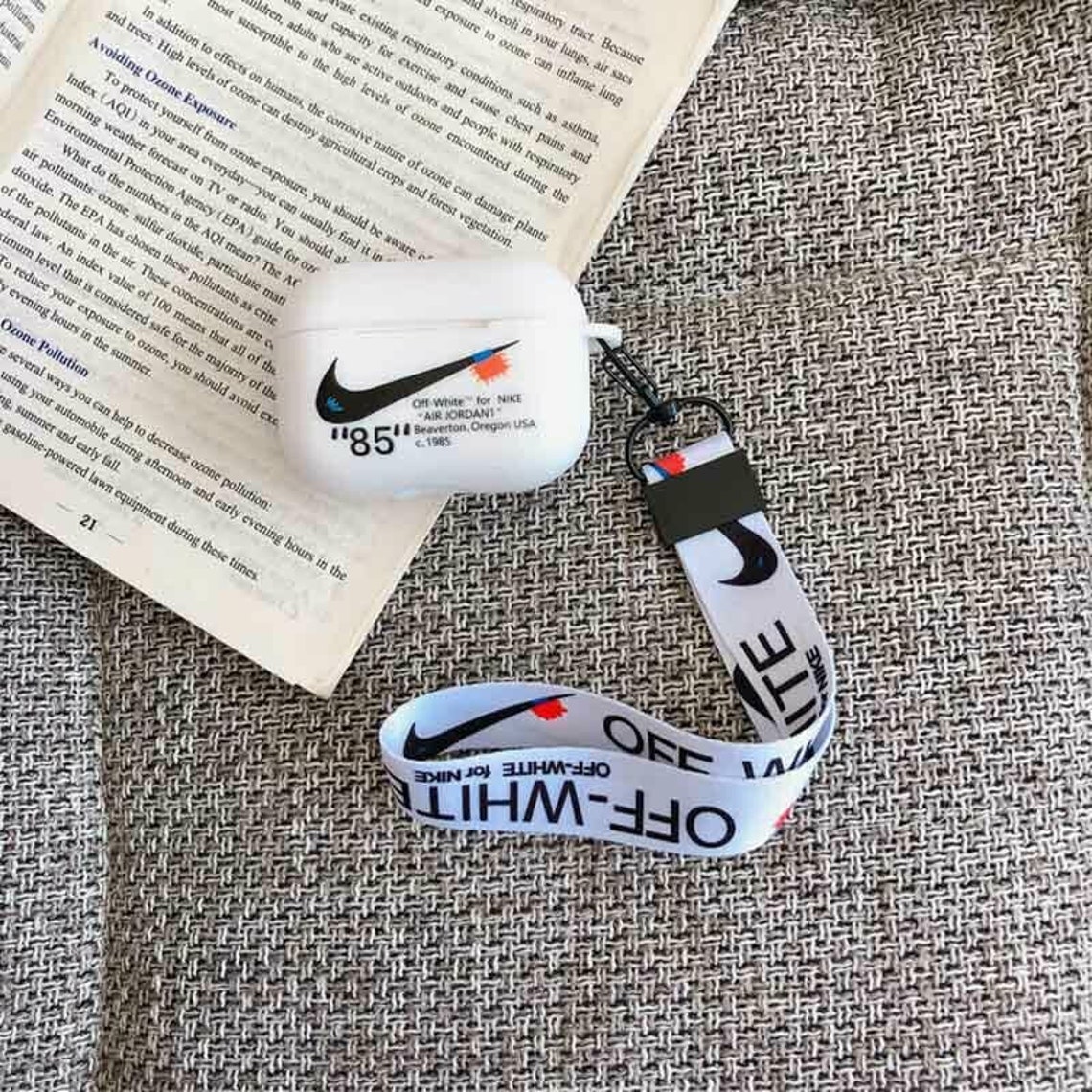 OFF WHITE x NIKE Airpods Case Airpods 1 & 2 Airpods Pro | Etsy