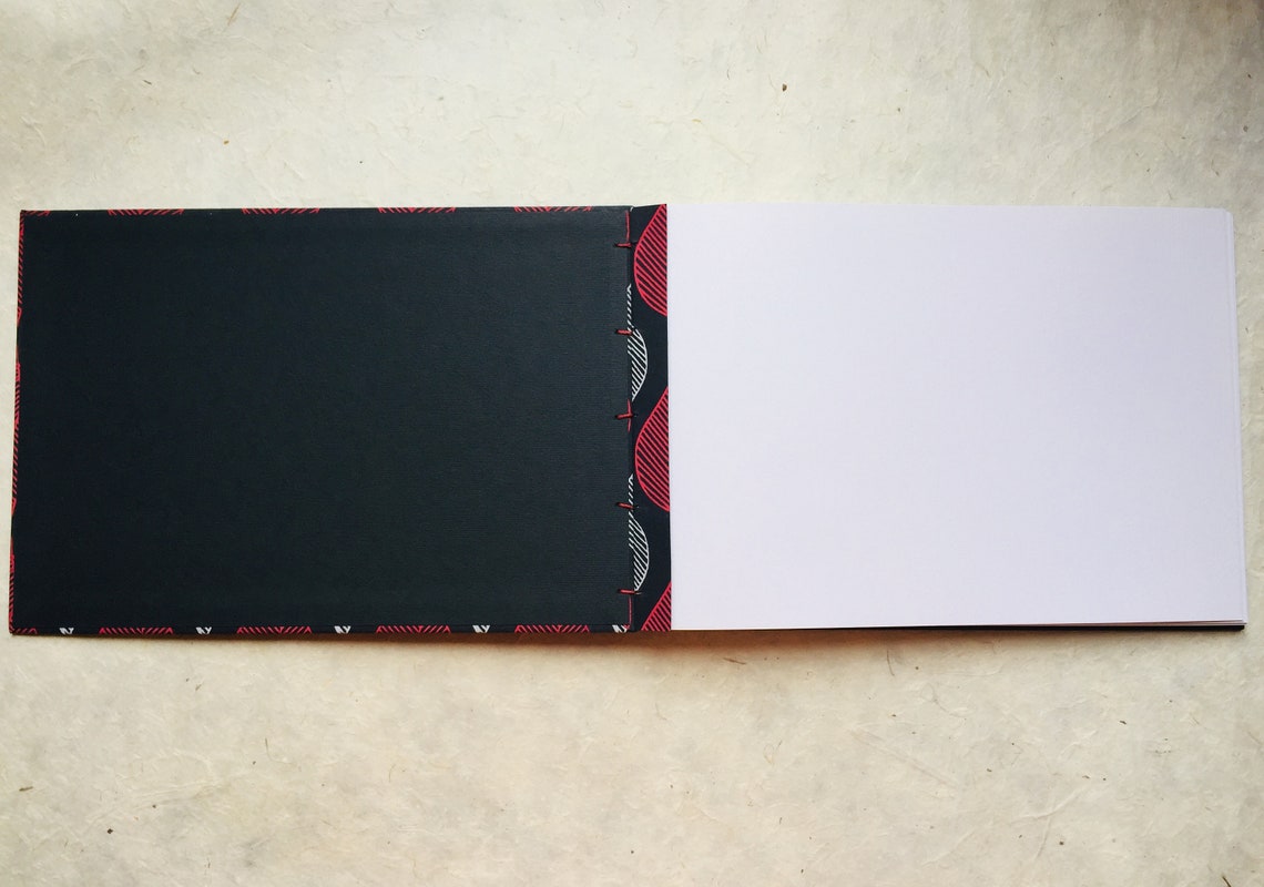 Photo Album Horizontal Photo Album Medium Photo Album Blank Etsy