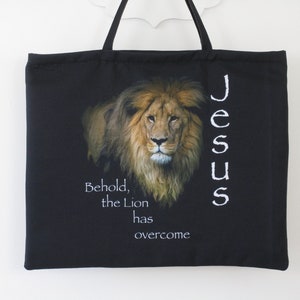 Jesus Overcome {Tote Bag} Jesus Overcome {Tote Bag}