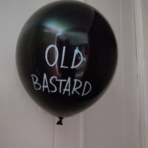 Set of 5 funny Birthday Balloons