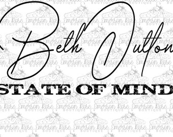 Beth Dutton Svg Etsy
