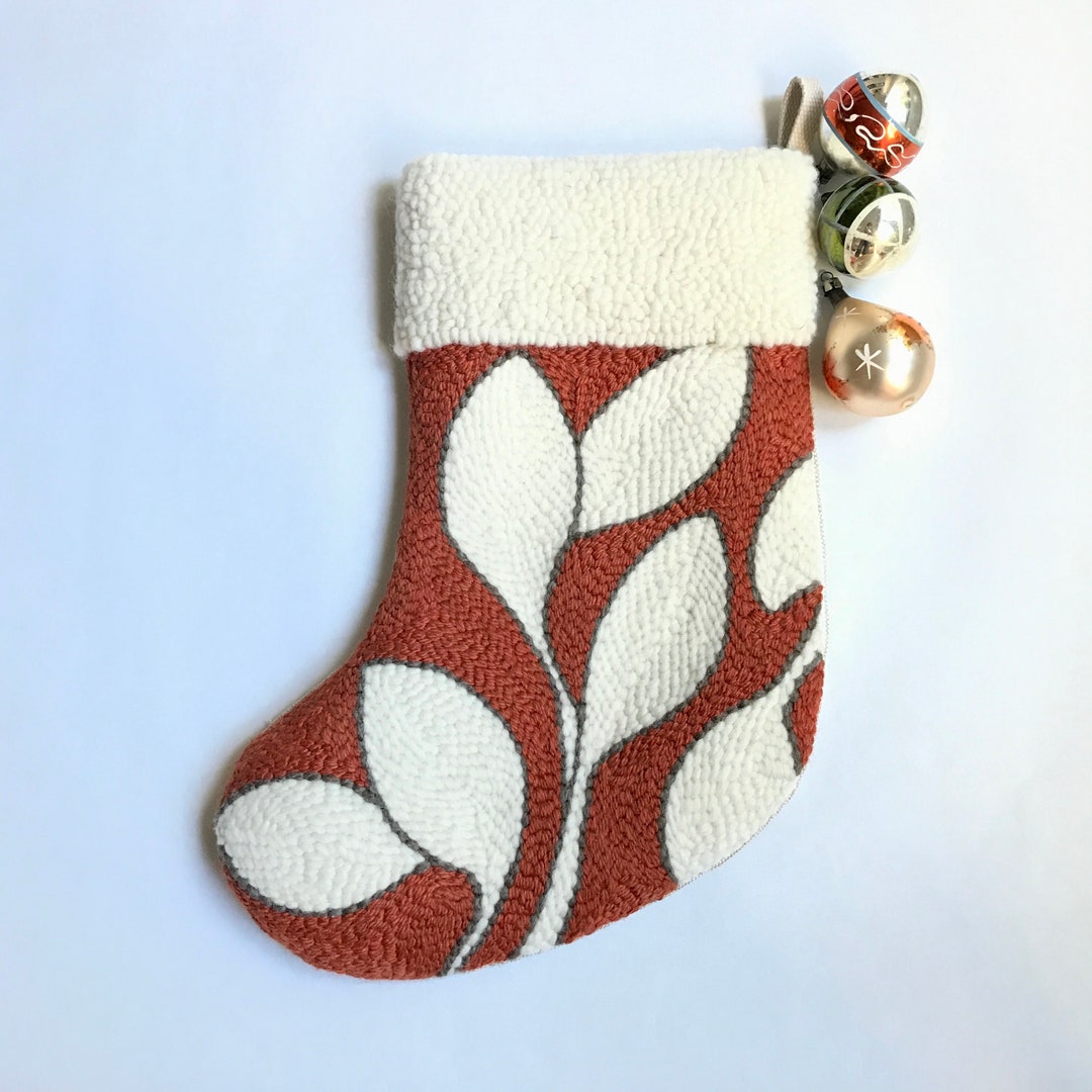 Gracie Christmas Stocking Punch Needle Pattern (PDF Download) - Etsy