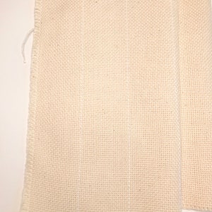 Monk's Cloth 12 x 58/60 30cm x 150cm Punch Needle Fabric/Rug Hooking Backing/Oxford Punch Needle Fabric/100% Cotton Monks Cloth image 3