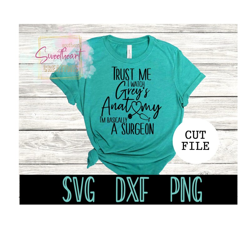 Download Grey's Anatomy SVG Cut | Etsy