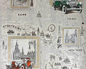 Retro Cars Wallpaper Etsy