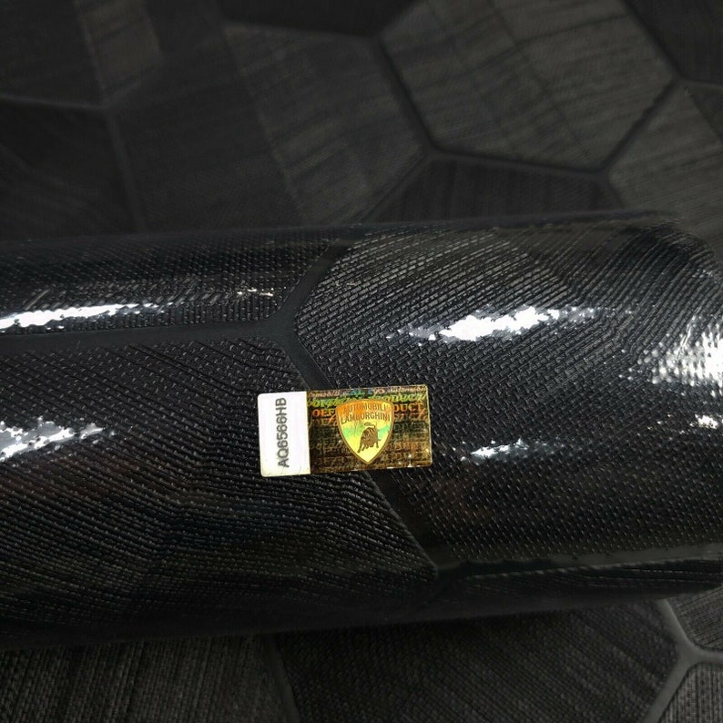 Murcielago Hexagon Feature Black textured Etsy