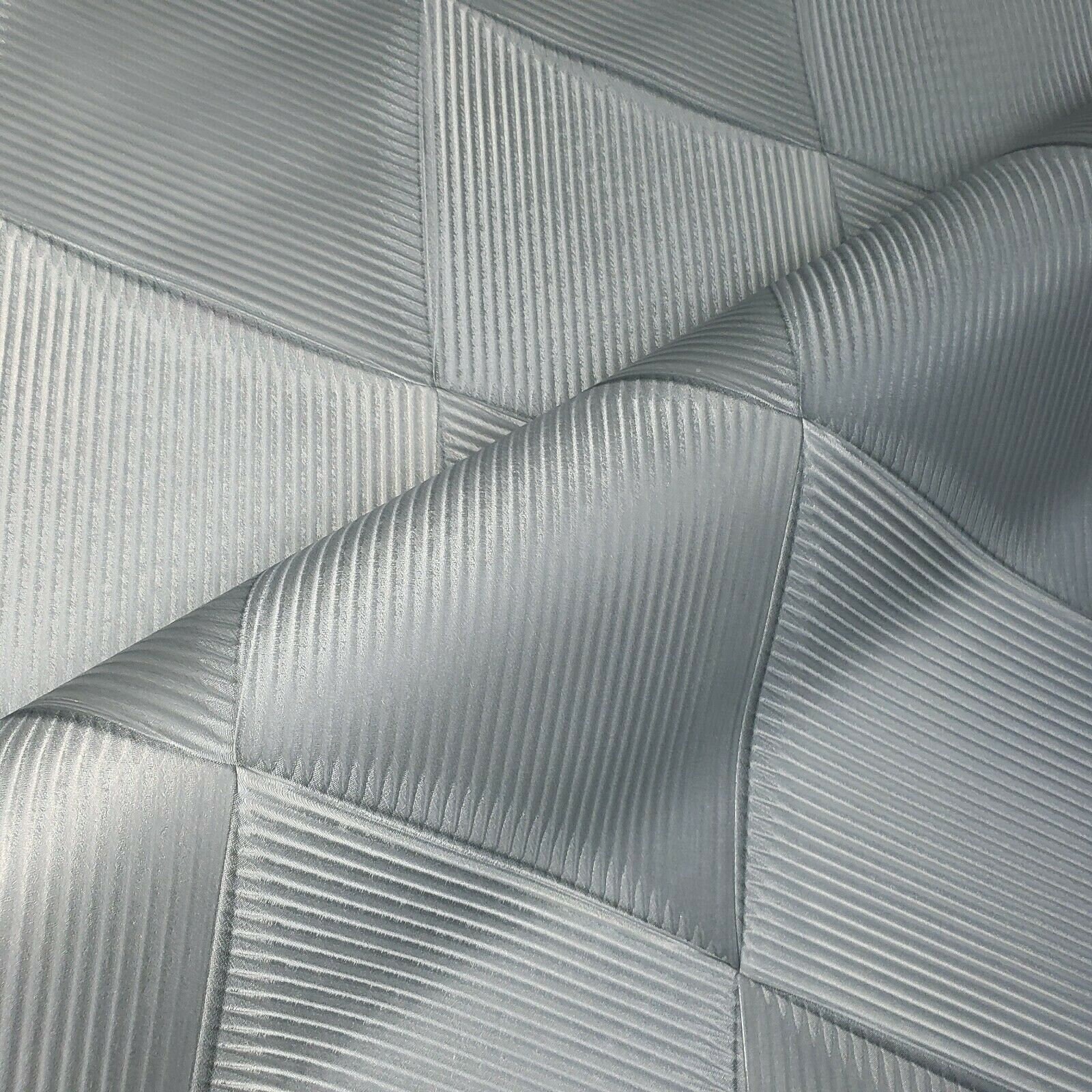 Contemporary Wallpaper gray silver metallic textured diamond Etsy