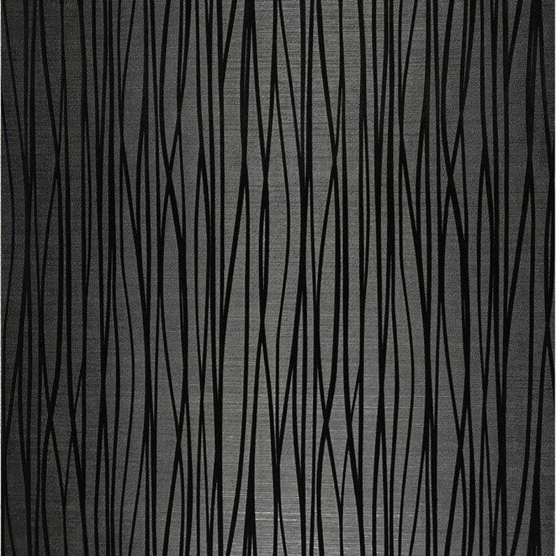 Wallcoverings textured embossed flocked Vinyl Wallpaper Etsy