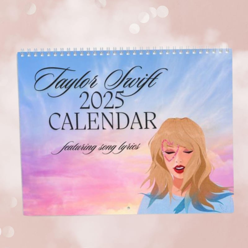 Taylorswift 2025 Calendar Etsy