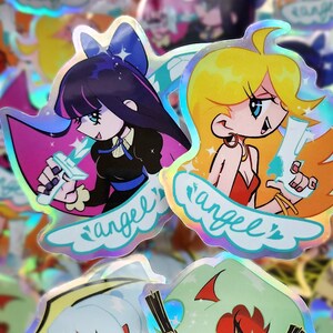 PAWSG 3 Inch Holographic stickers!