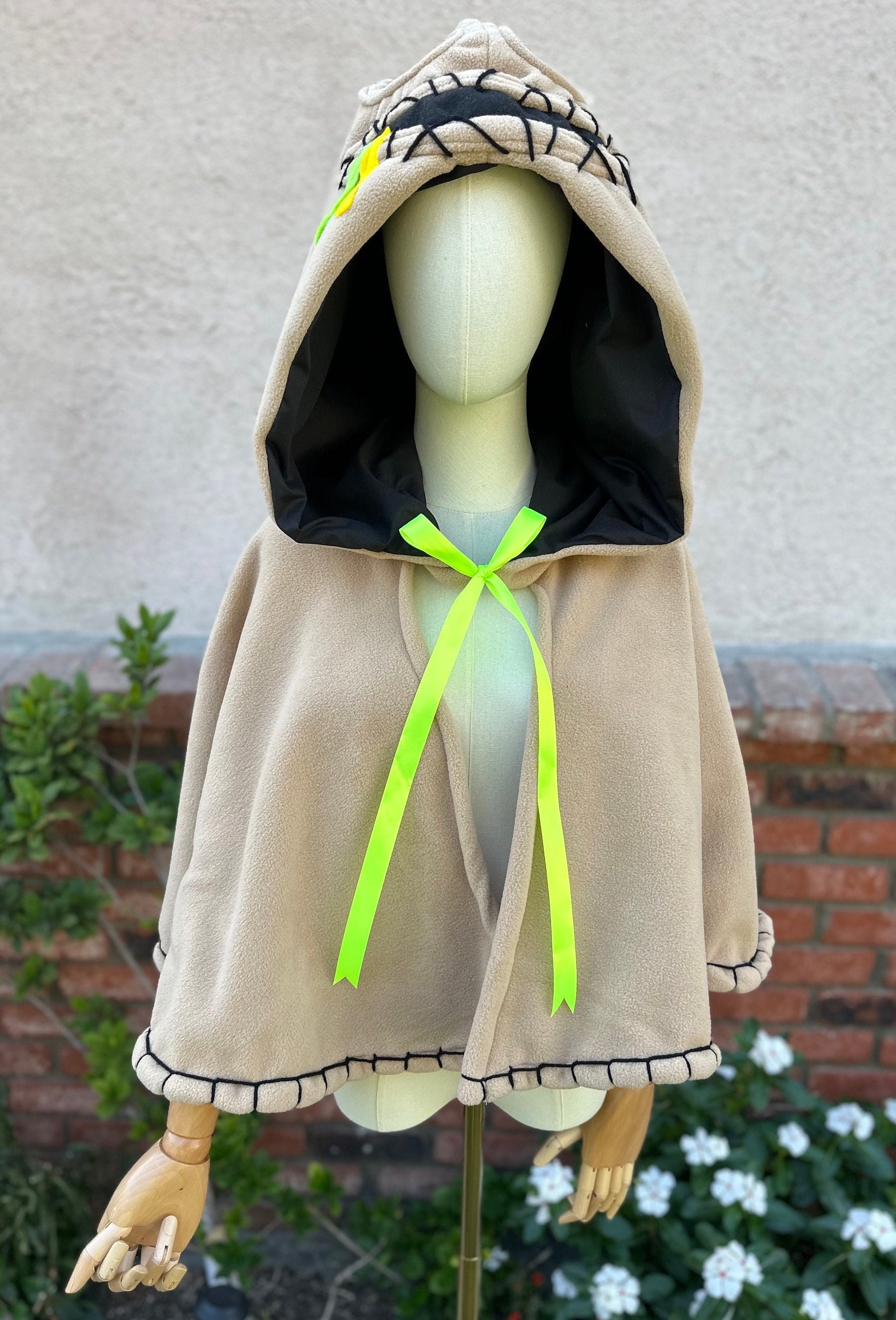 NEW The Nightmare before christmas Oogie Boogie cropped cloak