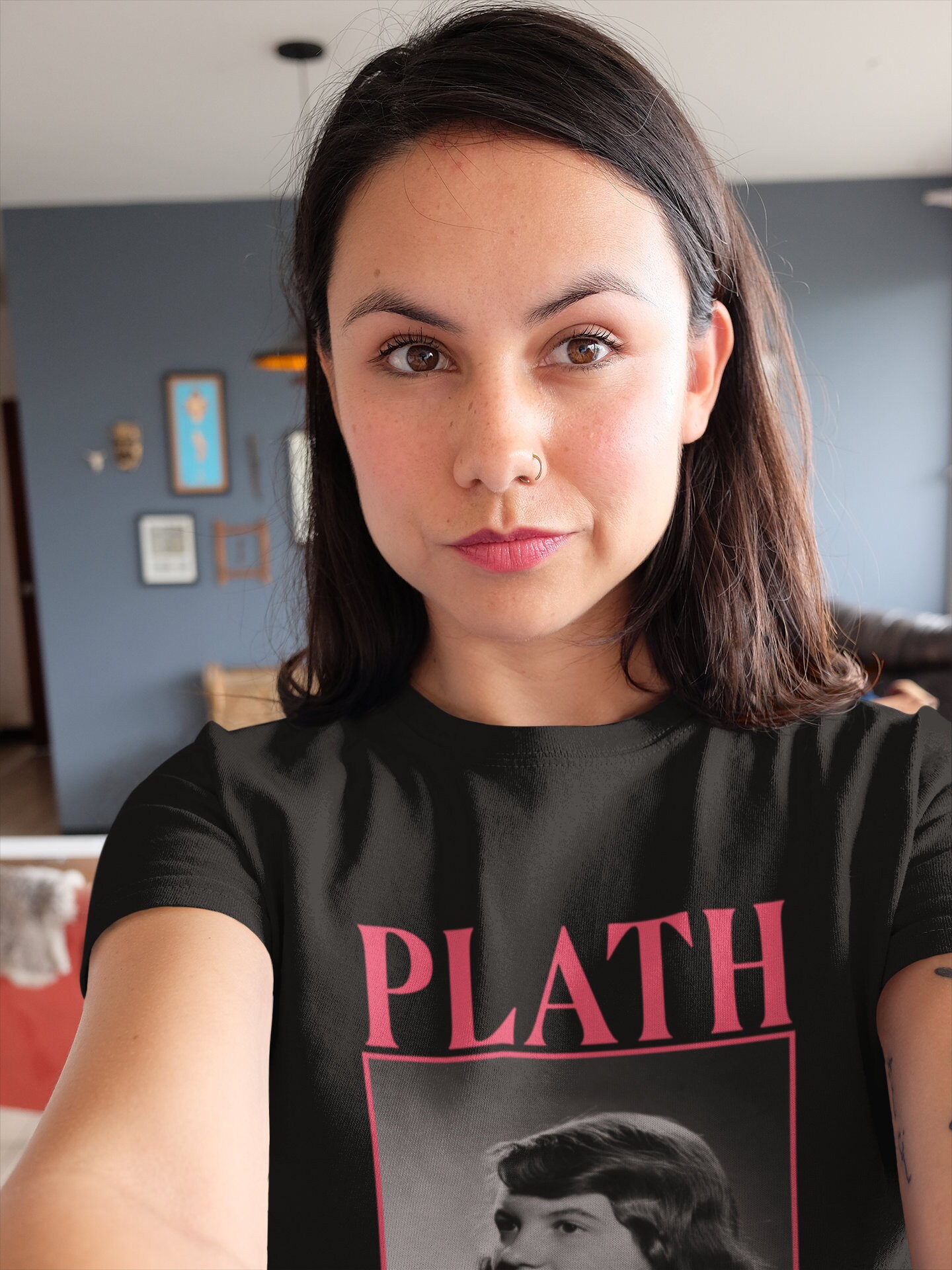 Sylvia plath t shirt Clearance