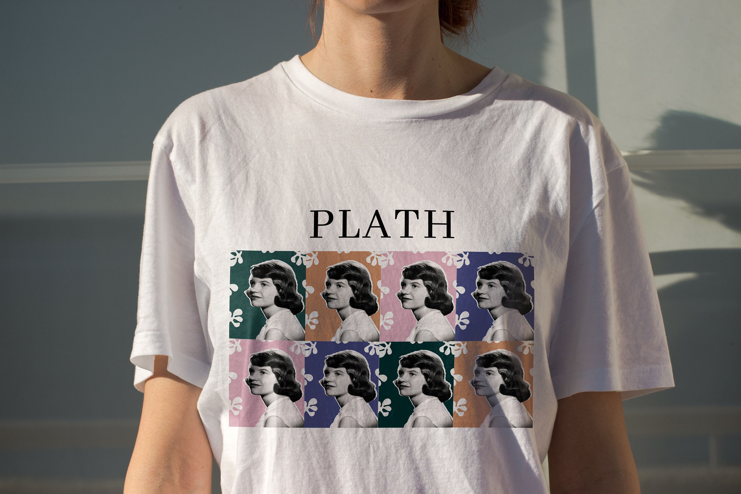 Sylvia plath t shirt Clearance