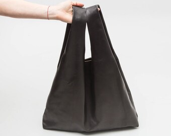 Leather handbag for women, Handmade leather bag